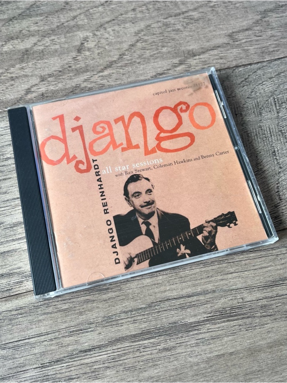 🎸5 for $20🎸Django Reinhardt "Django" CD - Peach Cover